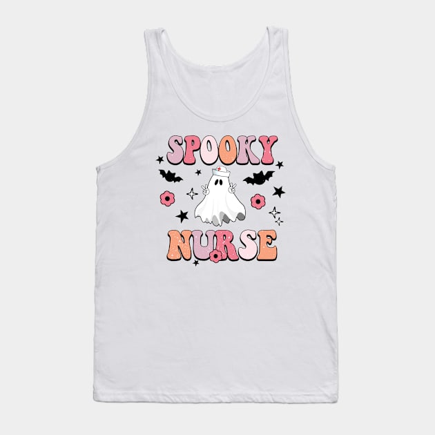 Spooky Nurse Tank Top by DigitalCreativeArt